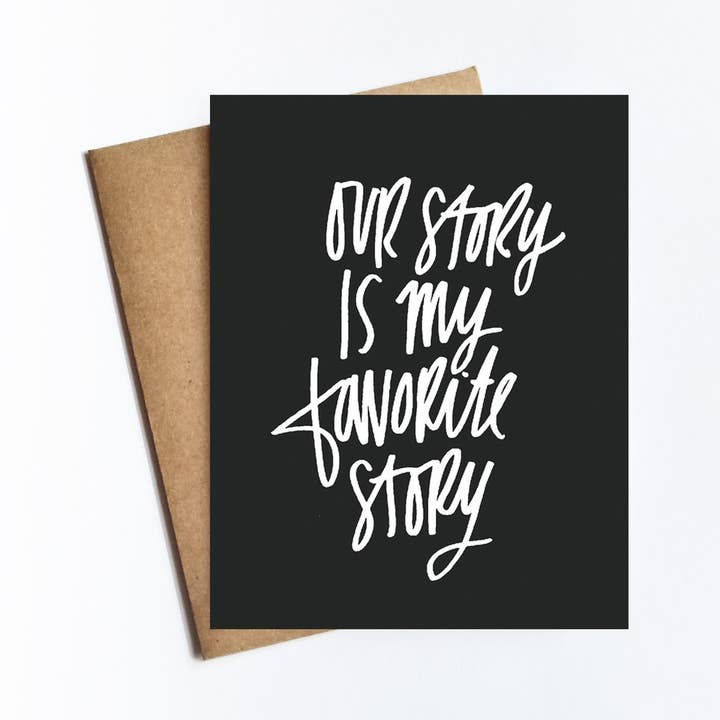 Kate Moore Creative Studio - Wholesale Love Card - Our Story Card0