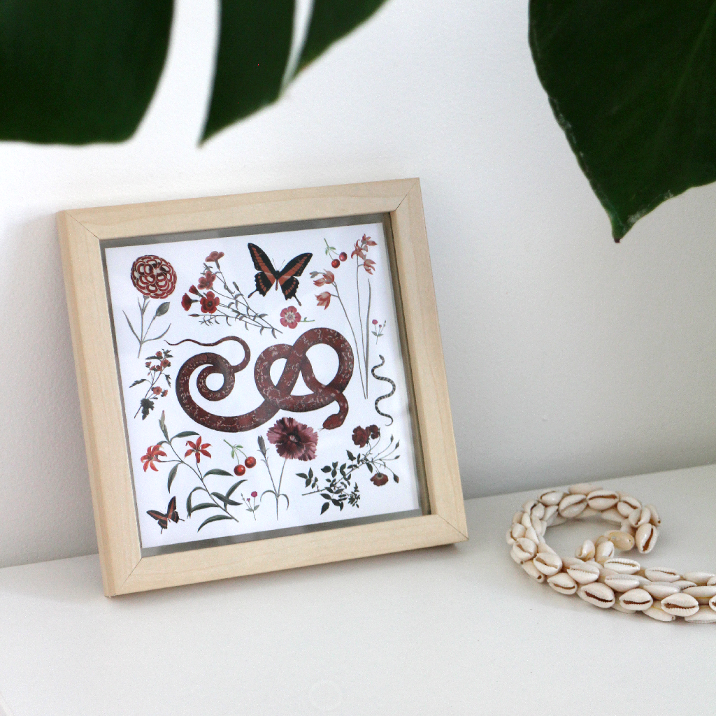 Kapris - Wholesale Temporary Tattoo - Tatouages temporaires - WILD RED11