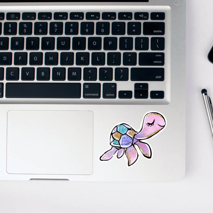 Kenjia Design - Wholesale Sticker - Cute Turtle Sticker, Girly sticker / Waterproof