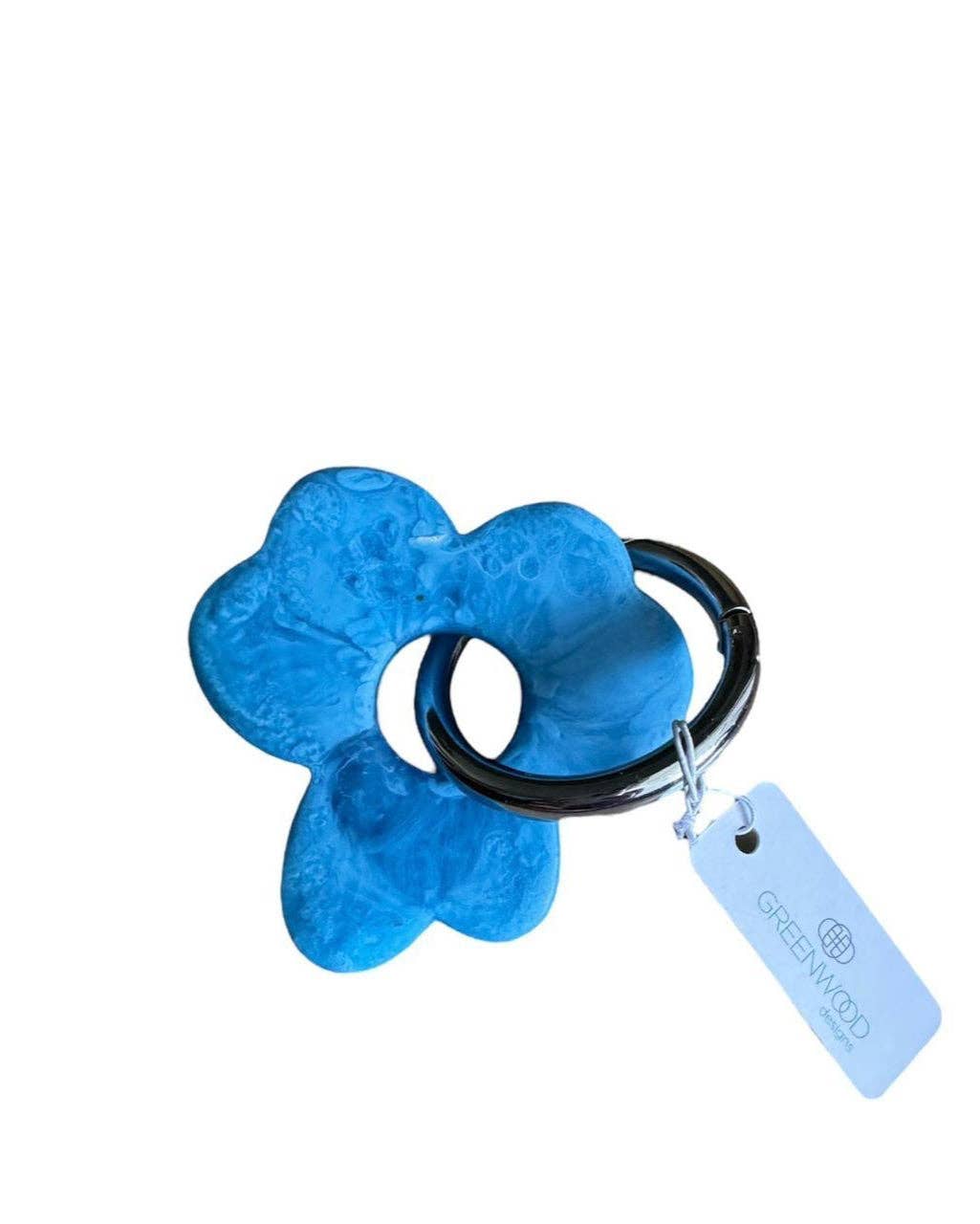 Greenwood Designs - Wholesale Keychain – Women's - Floral Resin Keyrings3