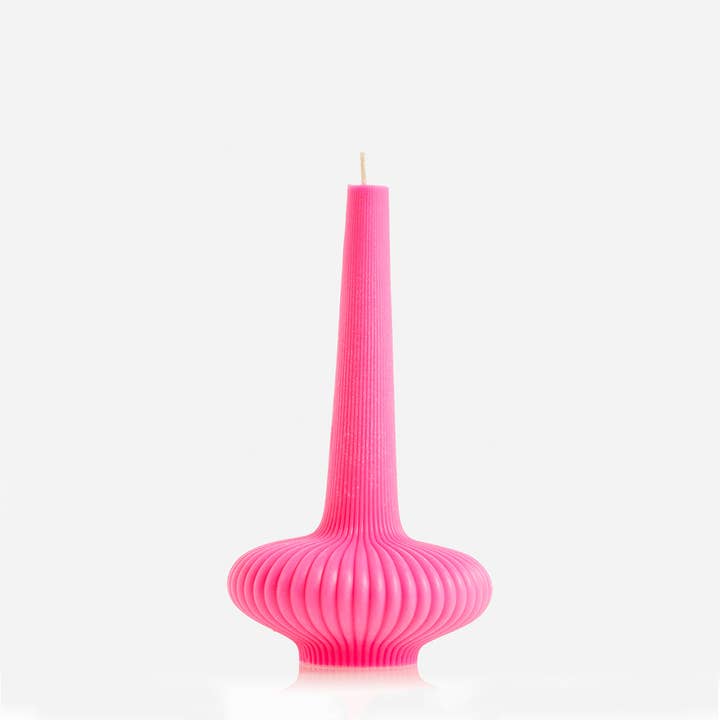 Ancient Candle Co. - Wholesale Novelty candle - VERTEX CANDLE NEON PINK