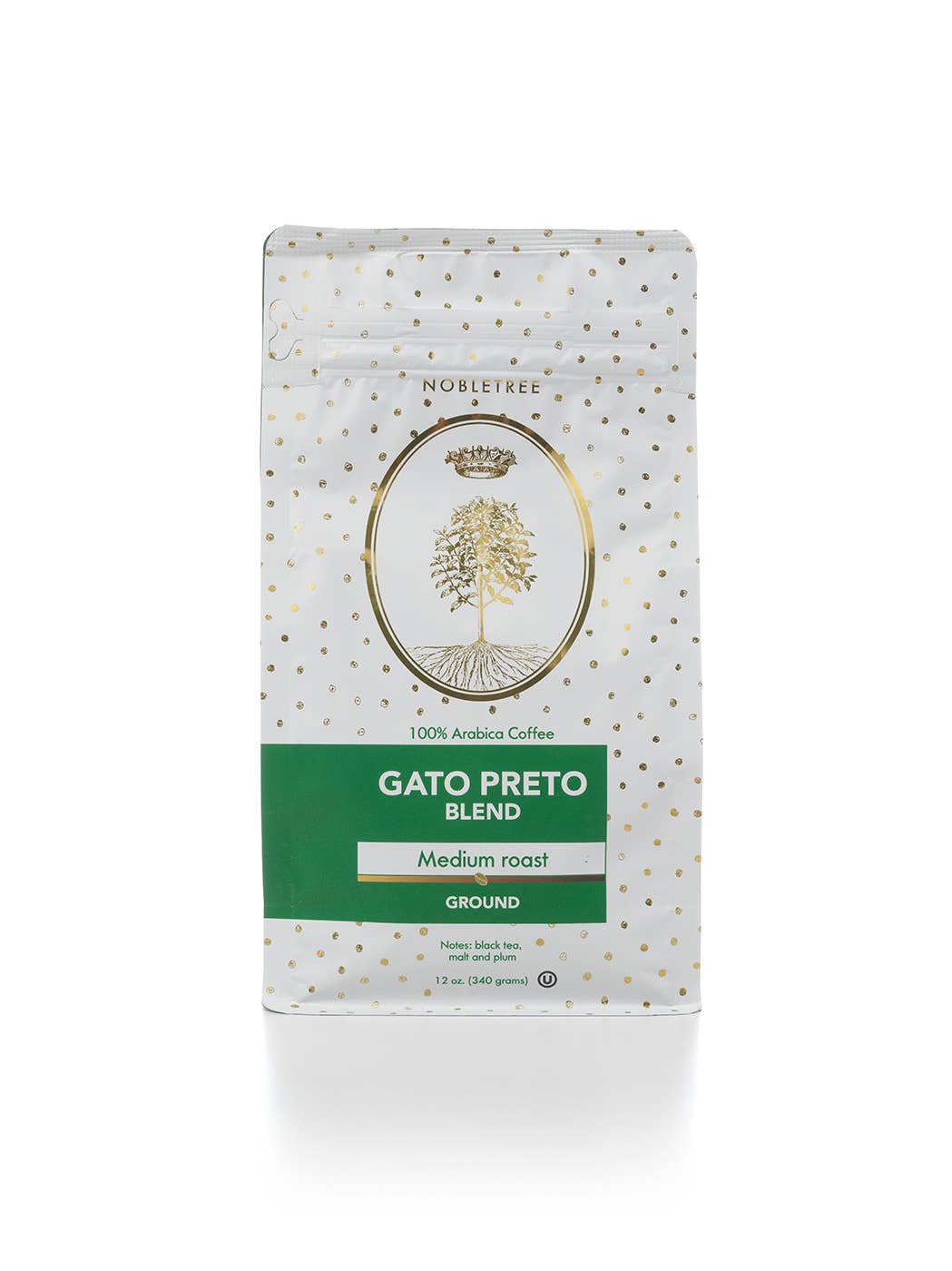 Nobletree Coffee - Wholesale Coffee Beans - Nobletree "Gato Preto" Medium Roast Coffee, 12oz.9