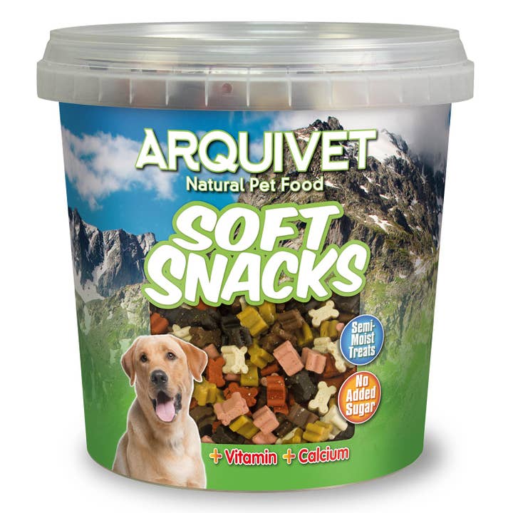 Pack de 6 Petiscos Macio Mini Ossos Mix 800 Grs. por atacado de ARQUIVET, S.L.U.