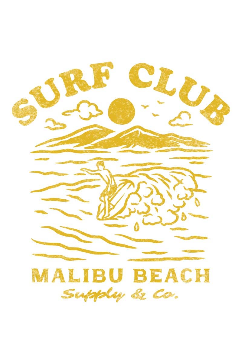 HARANG - Wholesale Graphic Sweatshirt - Unisex - M8225-SW SURF CLUB graphic  sweatshirts1