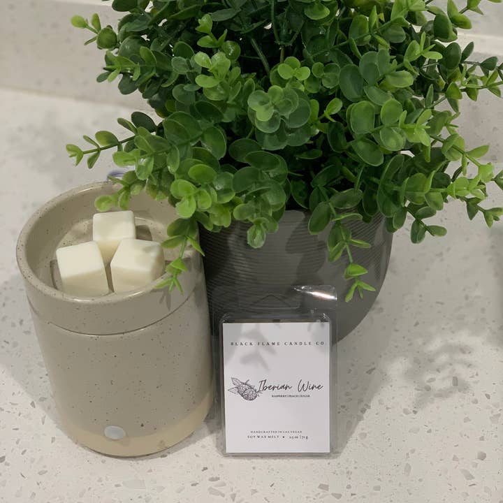 IBERIAN WINE WAX MELT for wholesale by Black Flame Candle Co.