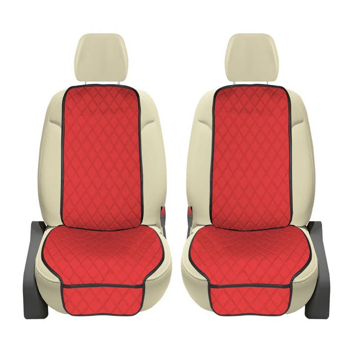 NeoSupreme Sitzschoner, Vorderteil, 2-teilig, durchgehend rot für den Großhandel von FH GROUP