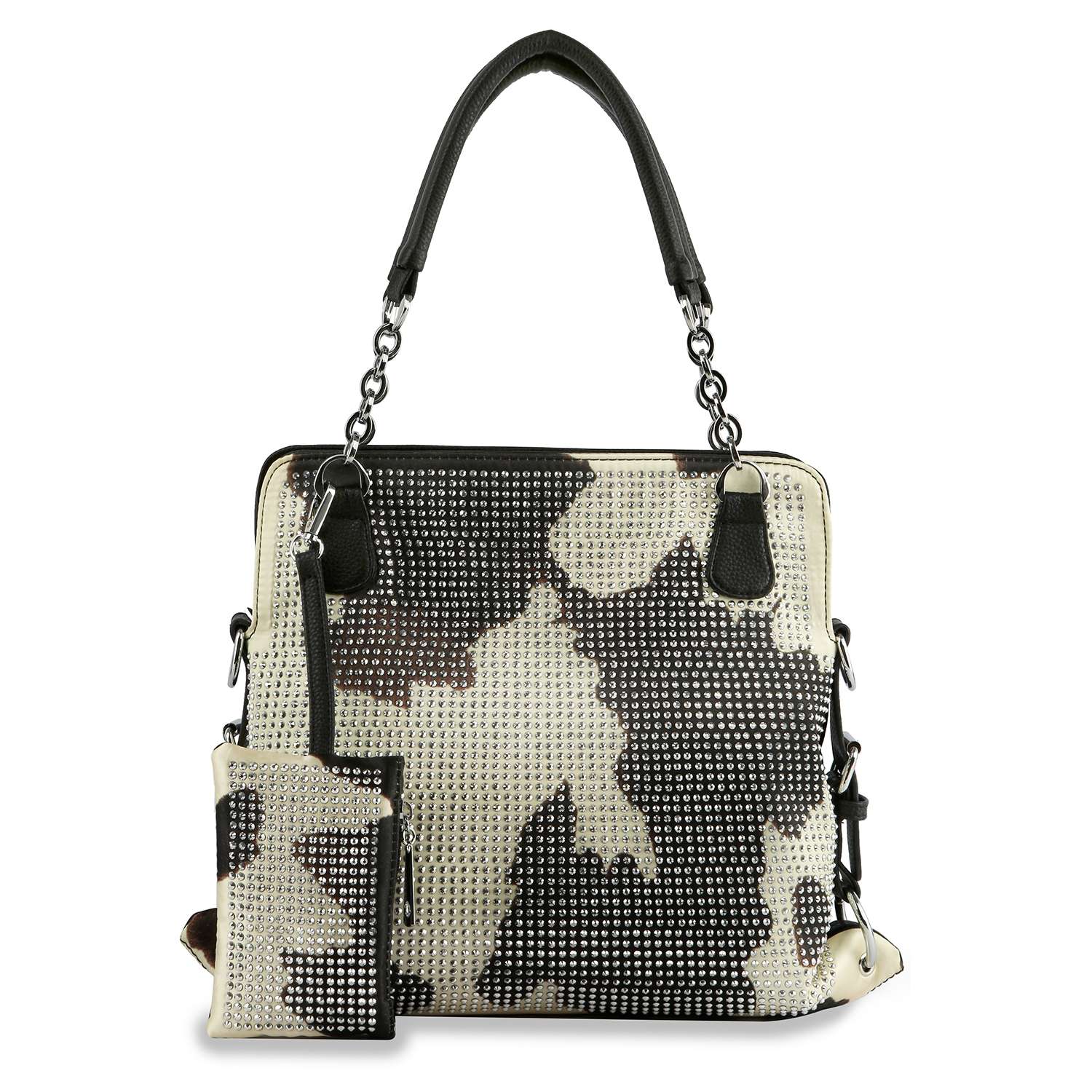 Handbag Express – wholesale Axelremsväska – Dam – Strass täckt accessorized axelväska9