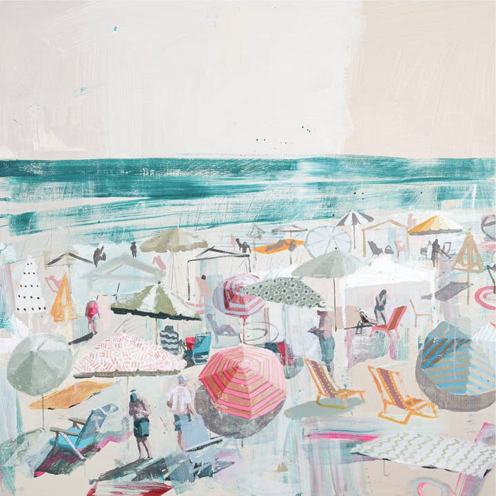 Coastal Gems Print, 24"x24" for wholesale by Teil Duncan