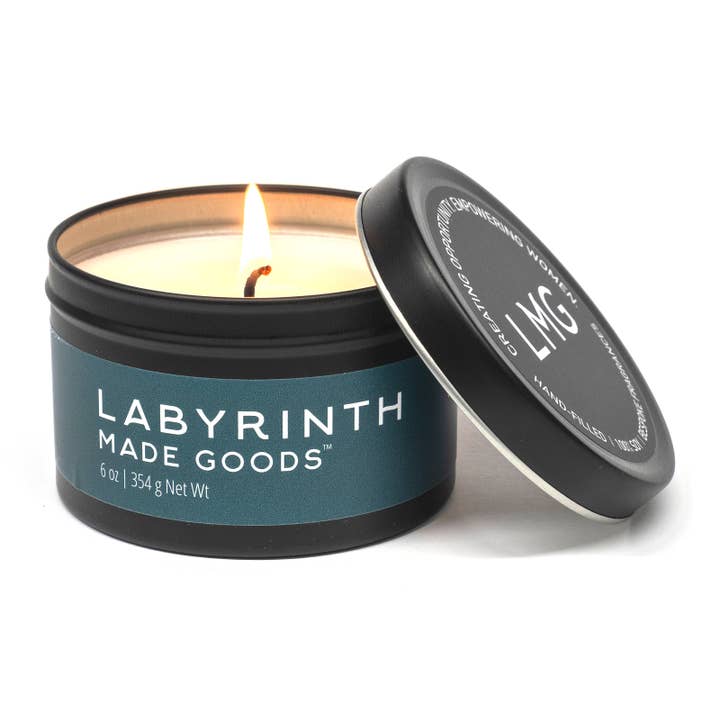 100% Soy Winter No.65 35-hour Travel Candle for wholesale by Labyrinth Made Goods