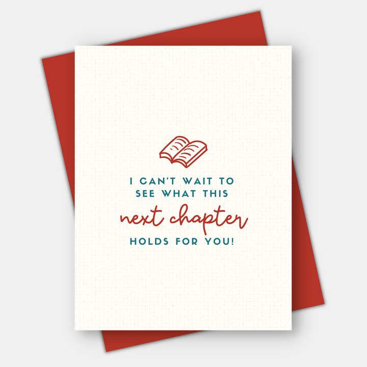 Carte de retraite du prochain chapitre pour la vente par Age-Friendly Vibes