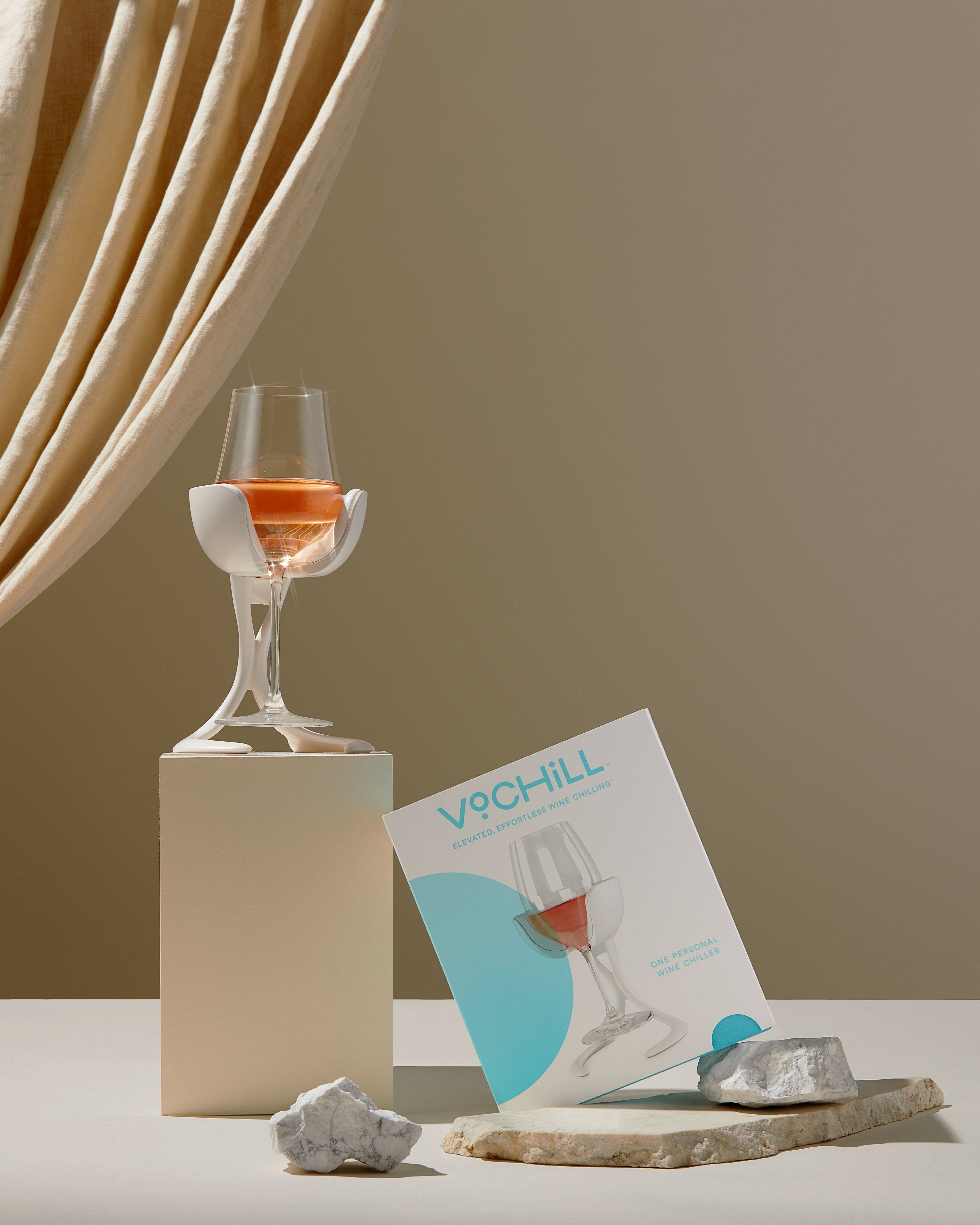 VoChill - Wholesale Wine Bucket - Stemmed Wine Chiller - Rose3