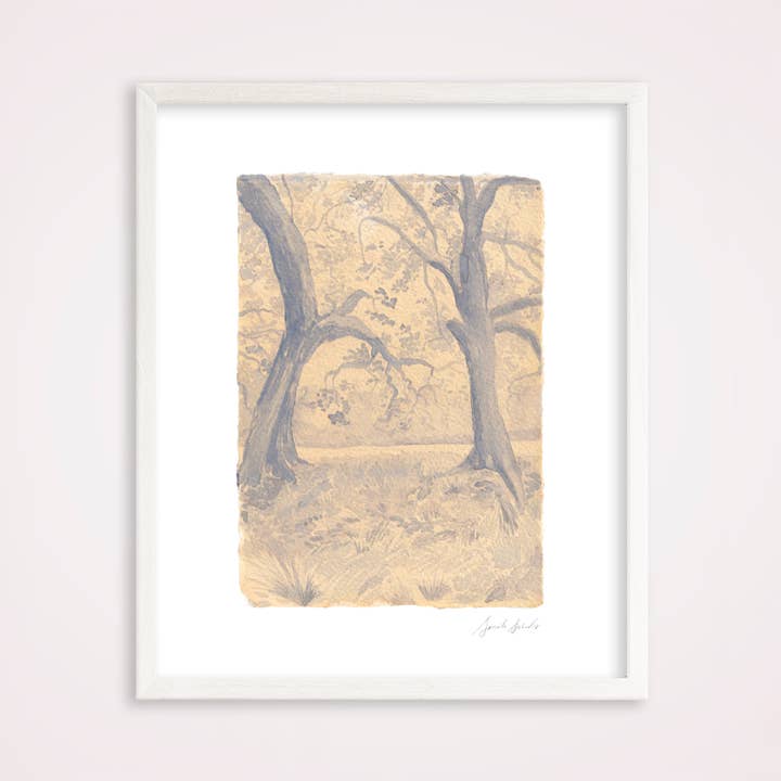 "Old Friends" Print for wholesale by Sarah Schools Art