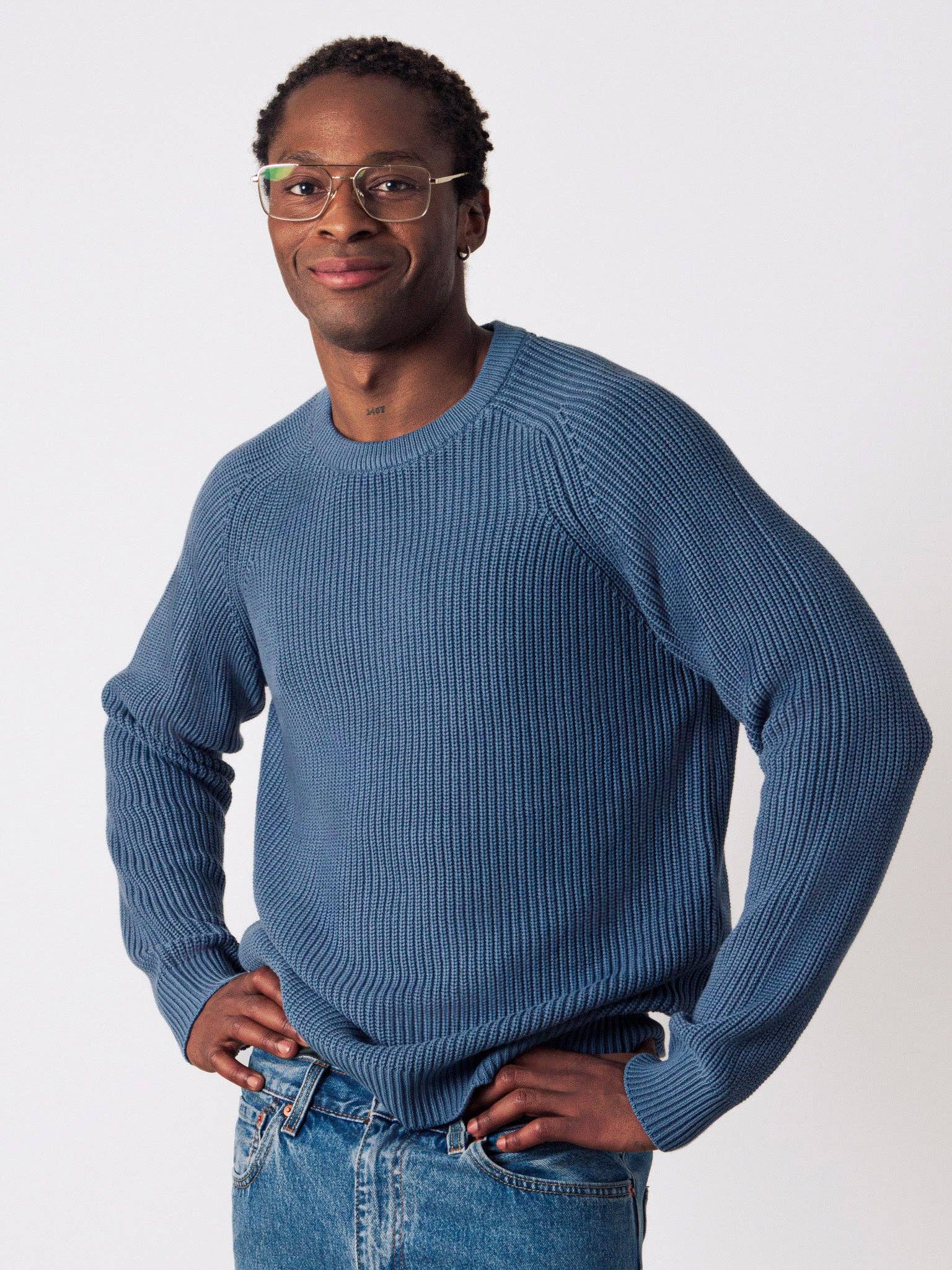 Honest Basics - Wholesale Knit Sweater - Men's - Heavy Knit Jumper Men26