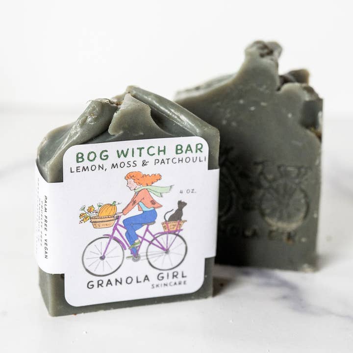 Granola Girl Skincare - Wholesale Bar Soap - Bog Witch Bar0