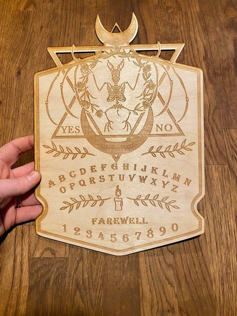 Faux Theory Design – Großhandel 3D-Wandkunst – Bat Ouija Vorstand5