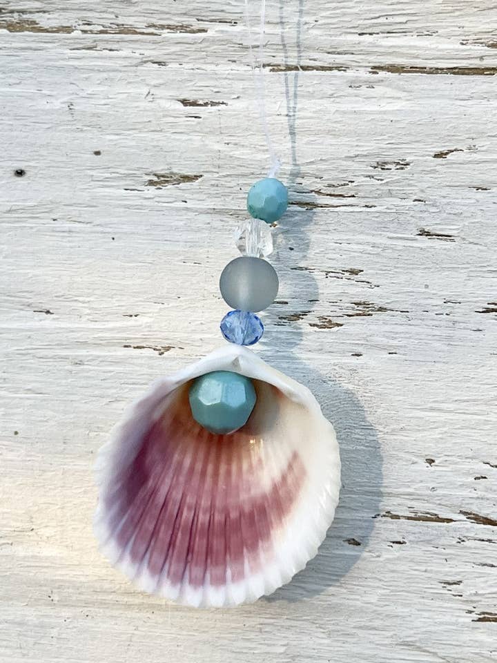 Liten mussla skalprydnad för wholesale av Glass Mermaid Makings