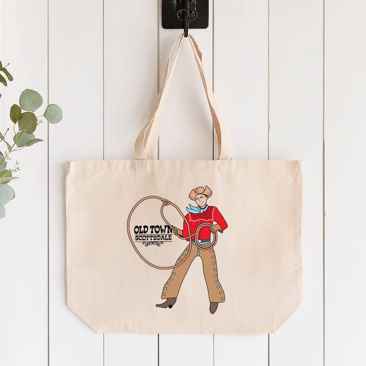 Love You a Latte Shop - Wholesale Tote Bag - Women's - Arizona Old Town Scottsdale Tote Bag 2 SIZES