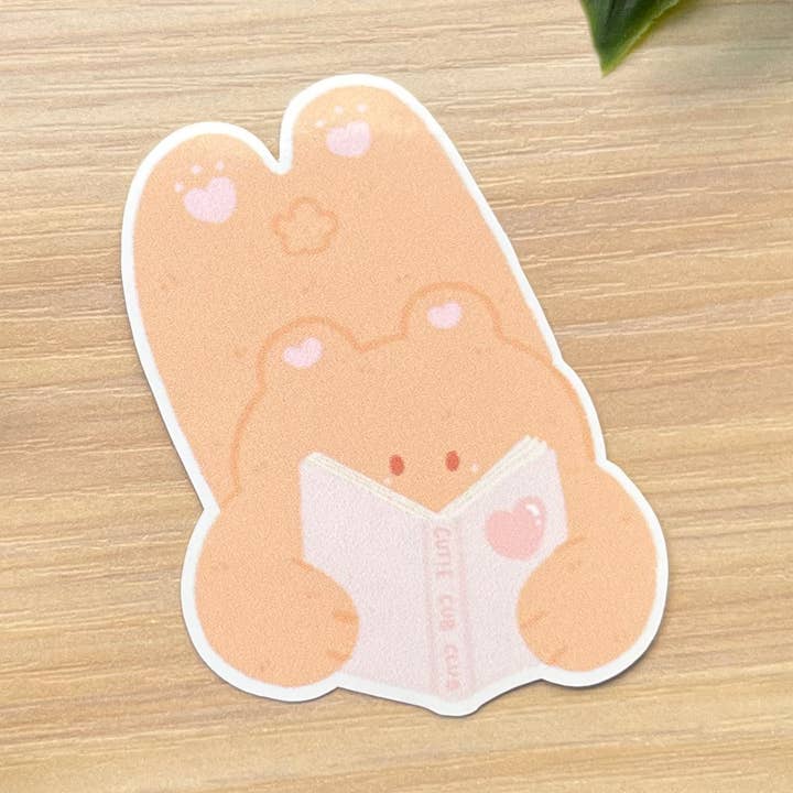 Adesivo fustellato Reading Buddy! per la vendita all'ingrosso da parte di Forestpals