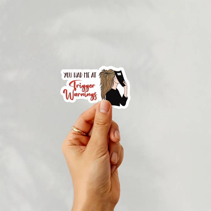 Trigger Warnings for wholesale by LNZ Custom Design