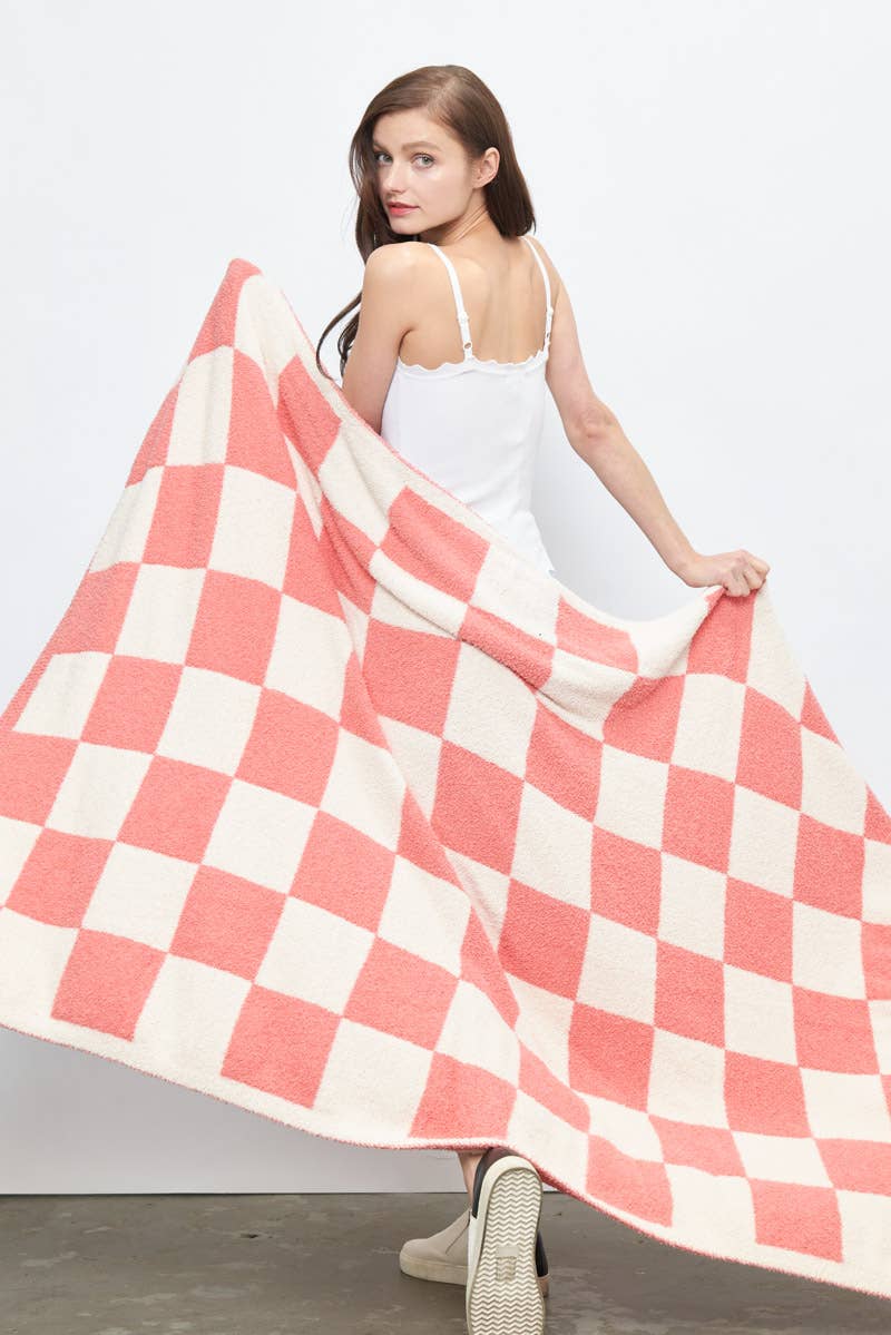 Newbury Kustom - Vente Plaids - PLAID À CARREAUX IB00417