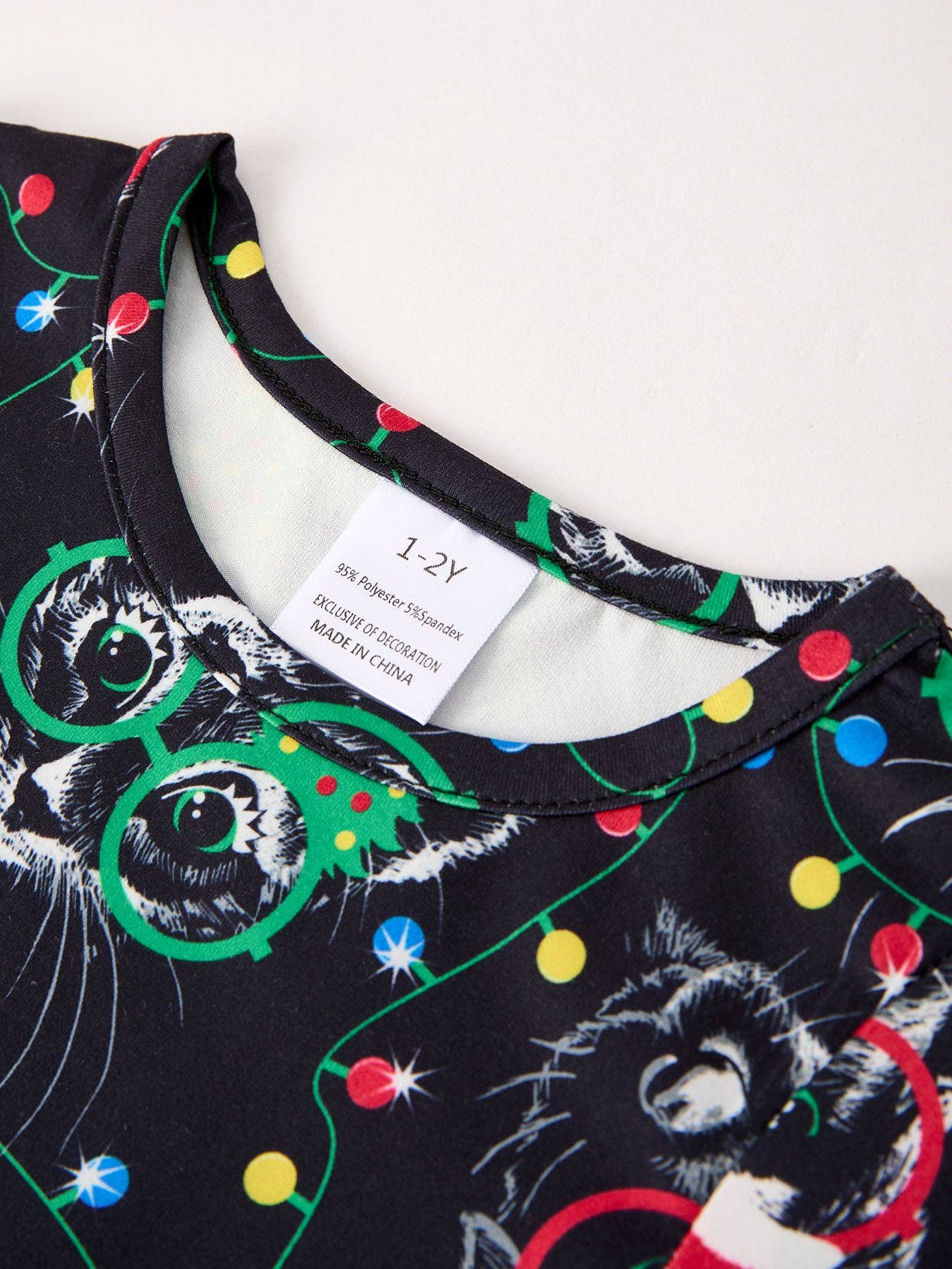 Rylee Faith Designs - Wholesale Dress Set - Baby - Winter Christmas Print Girls Dress Set (2 Pieces)3