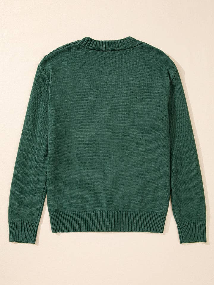 Cantão Camisola de Malha Laney com Ombros Caídos para venda a revendedores na Faire3