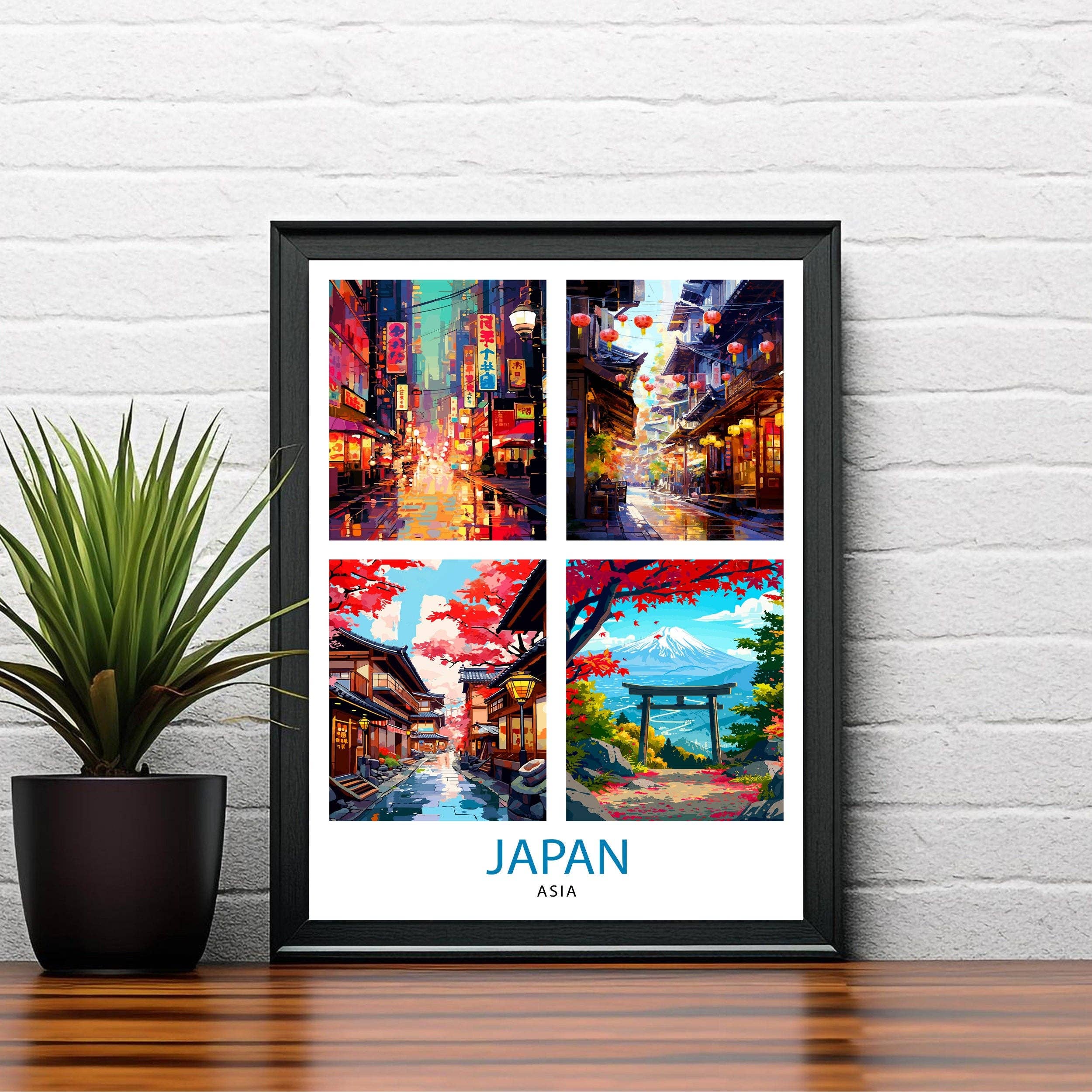 InkNPrintz – wholesale Art print – Japan Travel Poster3