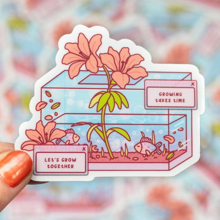 Sticker voor aquarium voor wholesale door Unicorn Eclipse