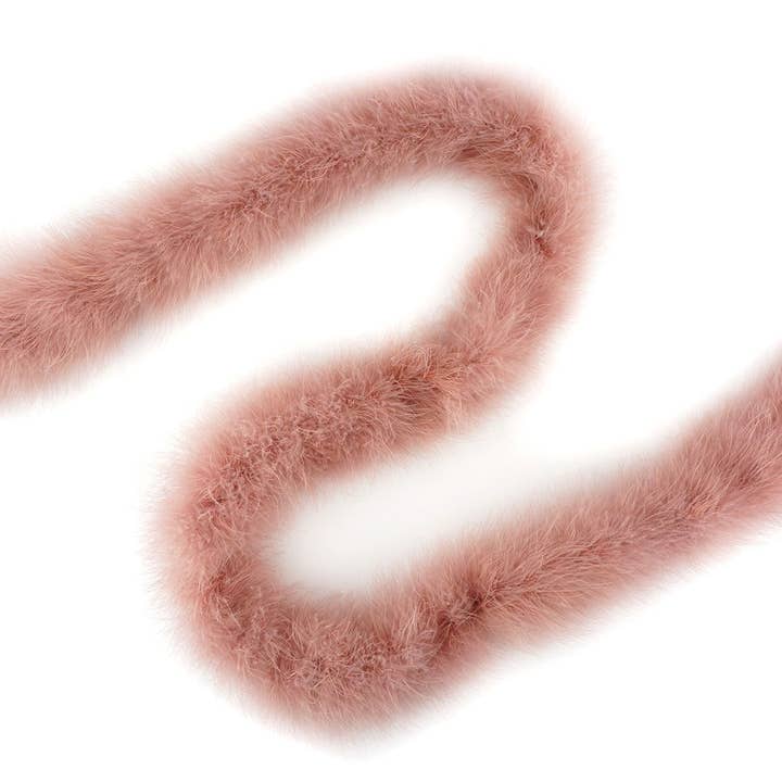 Extra Thick Marabou Feather Boa - Rose for wholesale by Zucker Feather Products