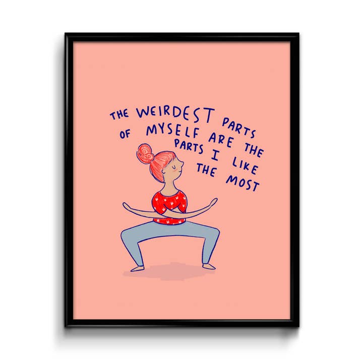 Weird Art Print 8x10 for wholesale by Abbie Ren Illustration
