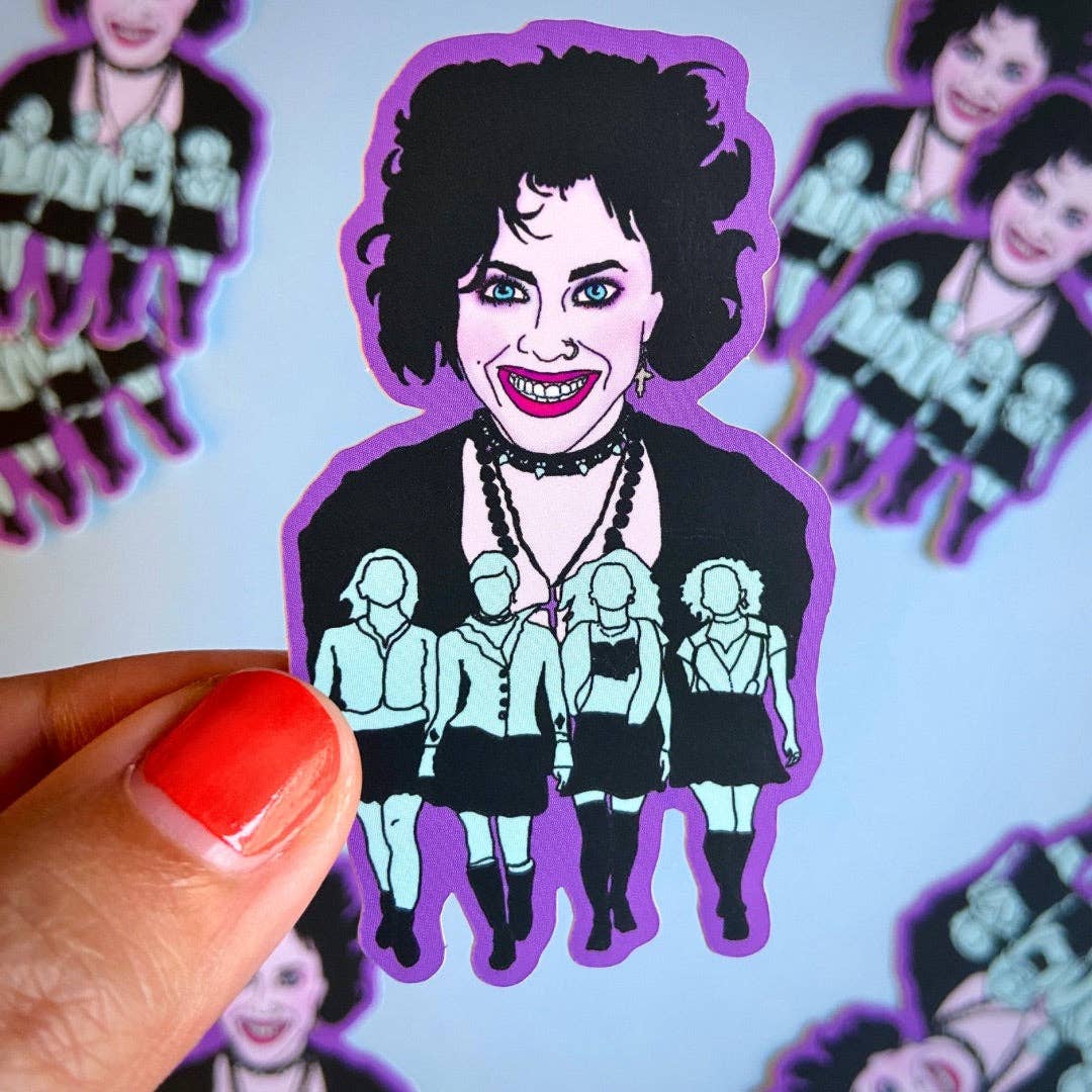 Haunted Fembot - Wholesale Sticker - Nancy Downs/ The Craft Water Bottle Sticker5