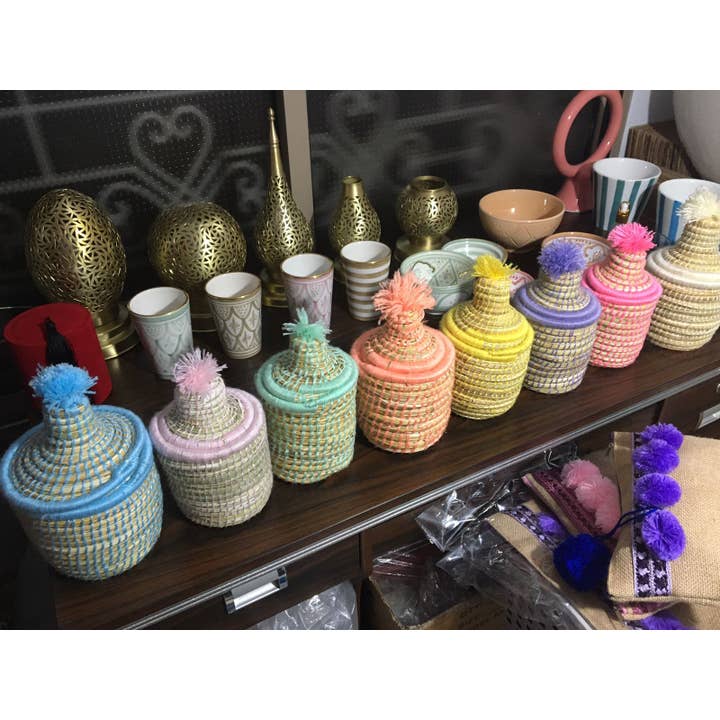 marrakeshop - Wholesale Basket - Moroccan Handwoven Berber Pot Basket28