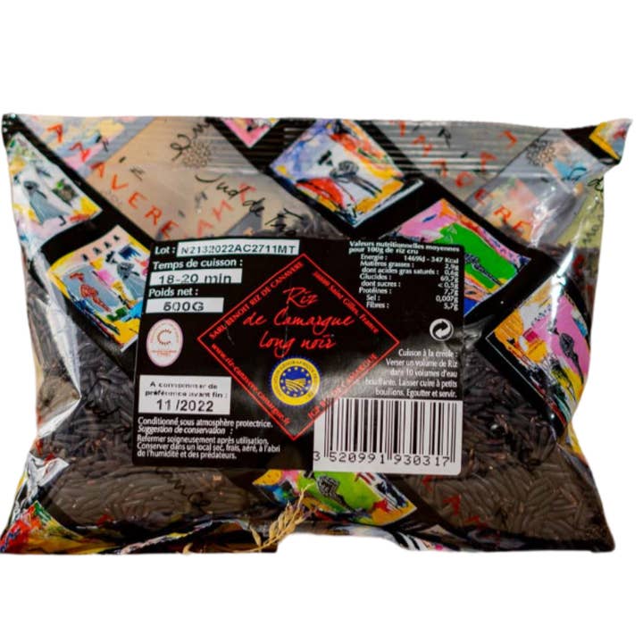 CANAVERE - Vendita all'ingrosso Riso - RISO CAMARGUE IGP LUNGO NERO - 500 G
