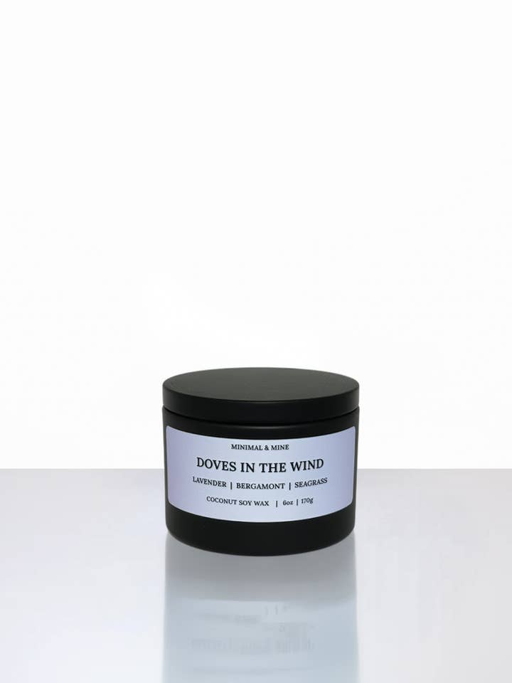 BOÎTE DE BOUGIE DOVES IN THE WIND pour la vente par Minimal & Mine