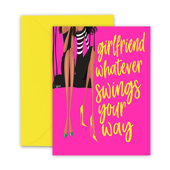 Paper Rehab - Wholesale Friendship Card - Swings Your Way Card0