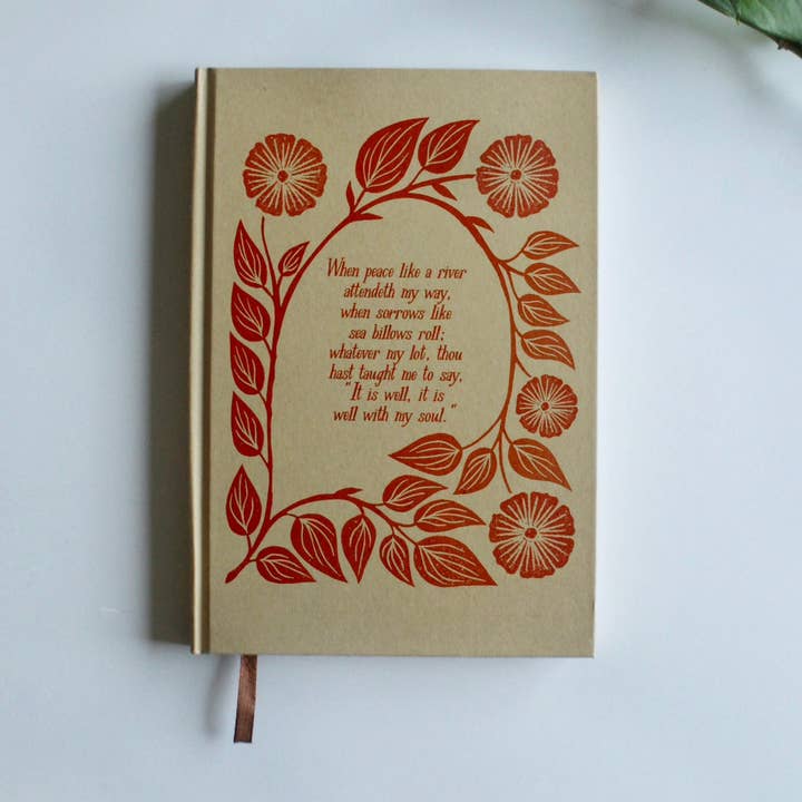It Is Well With My Soul | Hardcover Journal for wholesale by Village Hymns