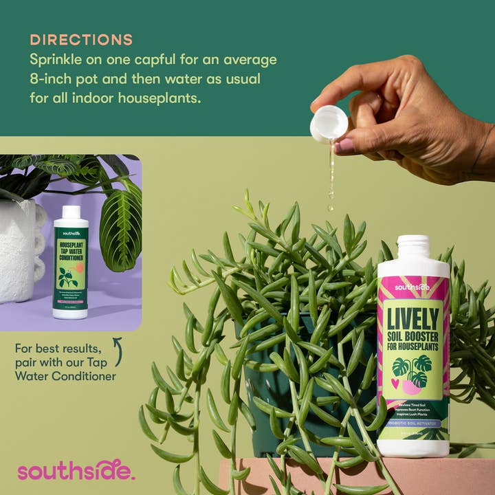 Southside. - Vente Engrais - Booster de Sol Vivant pour Plantes d'Intérieur5