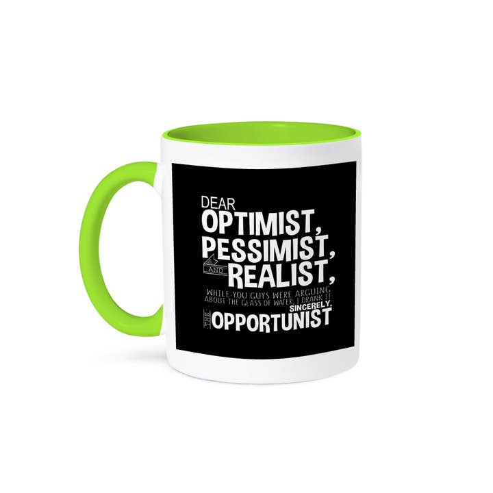 3dRose, Dear Optimist, Pessimist, and Realist - Ironic Funny Quote, Mug and other Purchase Wholesale optimist. Free Returns & Net 60 Terms on Faire trending on Faire.