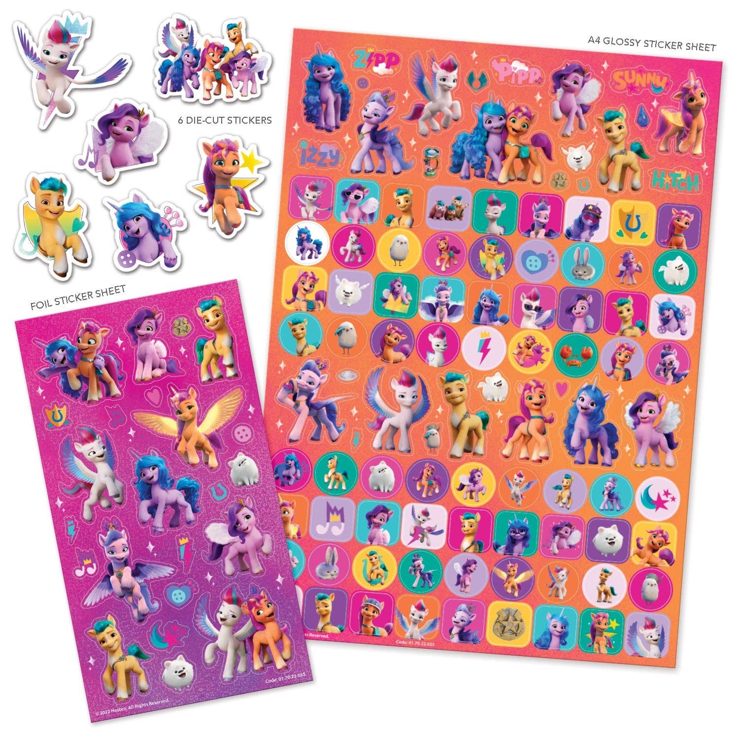Paper Projects Ltd – wholesale Sticker – Child & baby – My Little Pony Mega Pack1