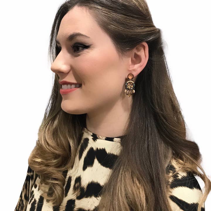 melizijewelry - Wholesale Dangle Earrings - LONG PANTHER EARRINGS EXCLUSIVE FOR FAIRE3