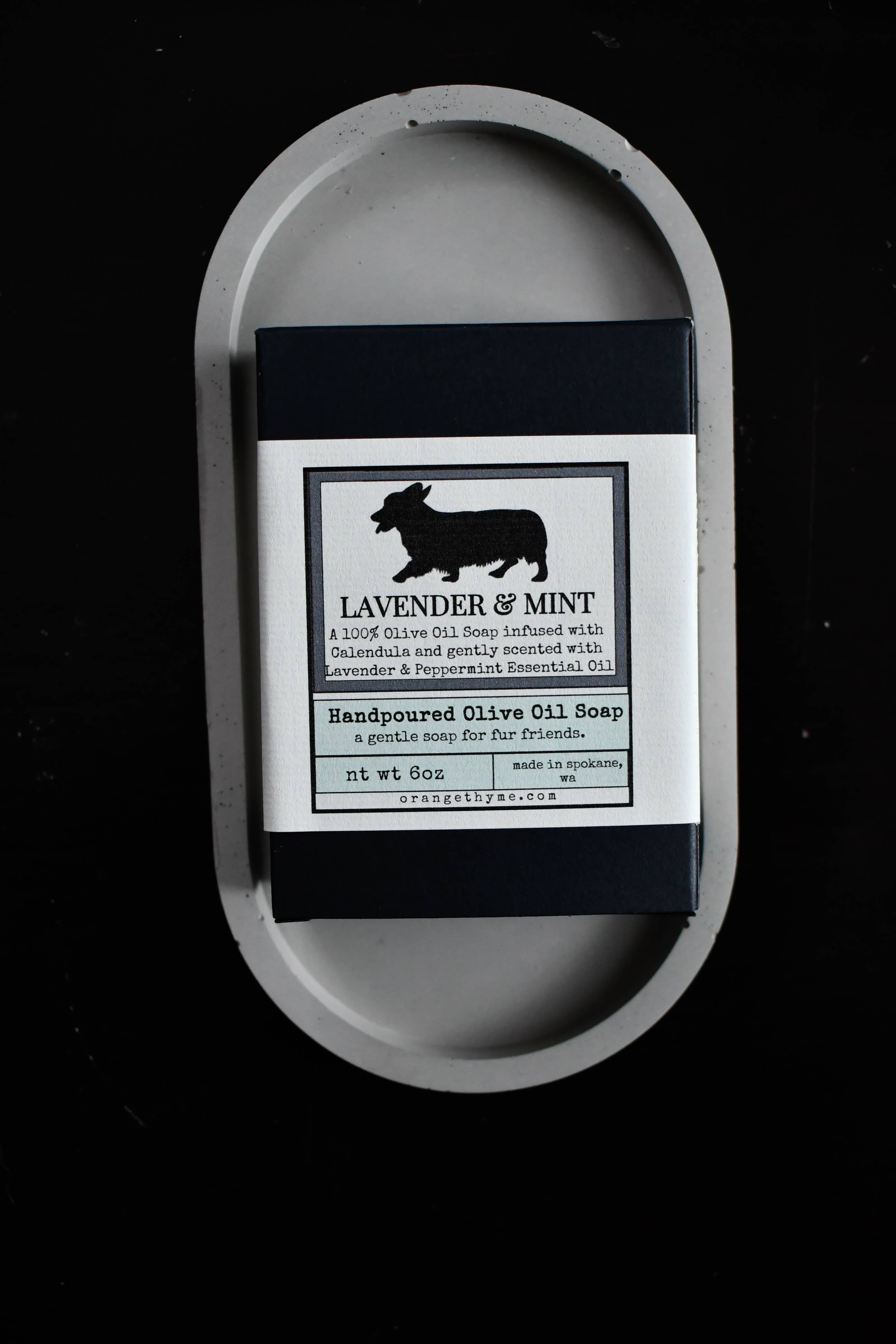 Orange Thyme Bath Apothecary – champô - Cão por atacado – Shampoo Cão Sabonete de Azeite- Alfazema + Hortelã1