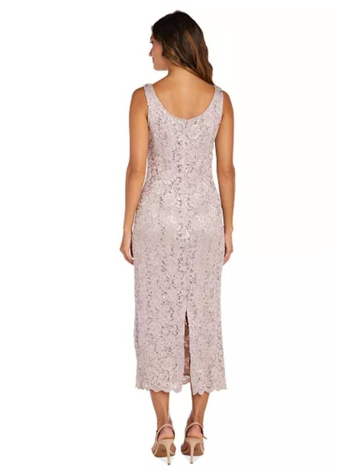 BLUSH RM Richards Sequin Lace Two-Piece Jacket Dress for wholesale on Faire3