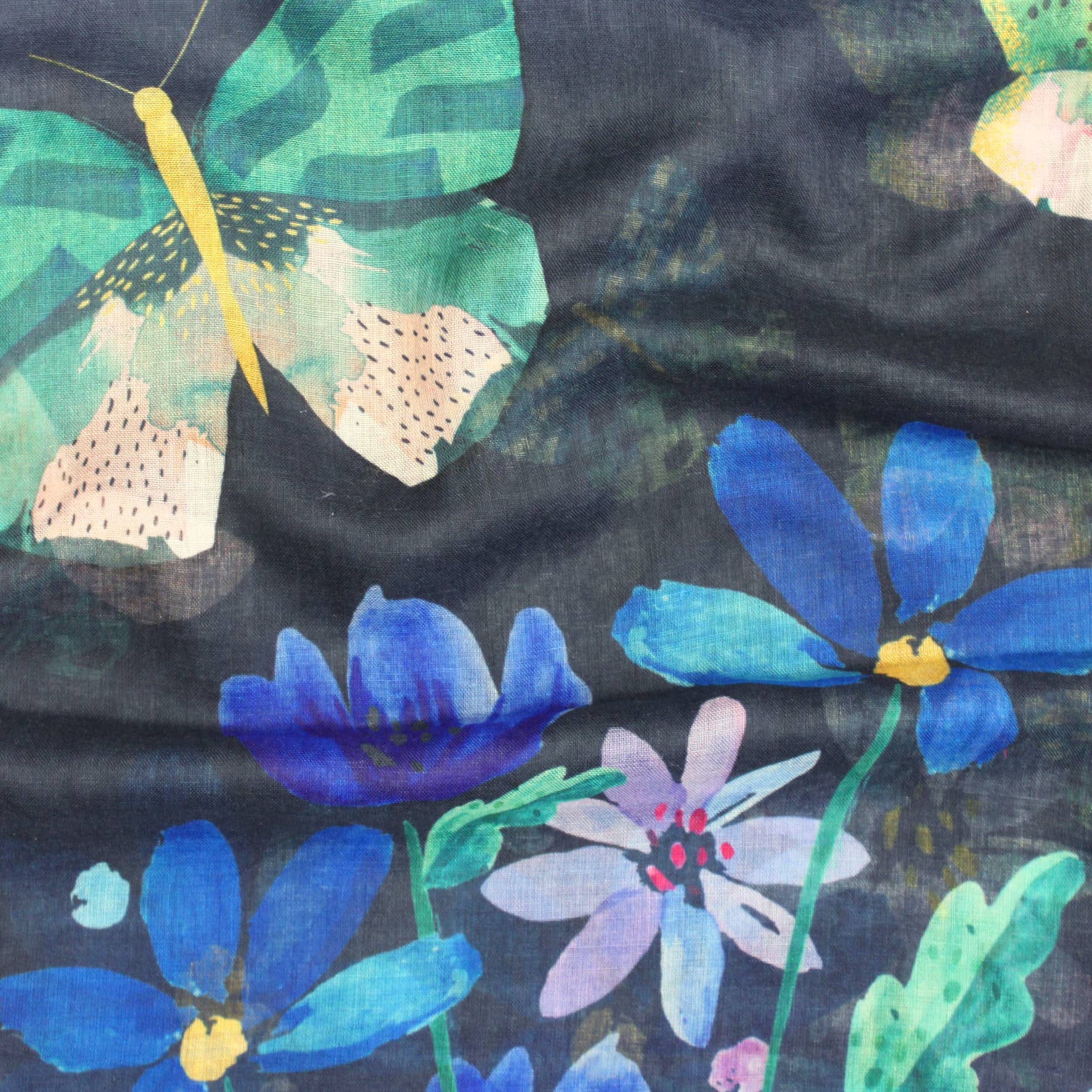 House of Disaster - Wholesale Scarf - Women's - Papillon Blauwe Vlinder Sjaal *3