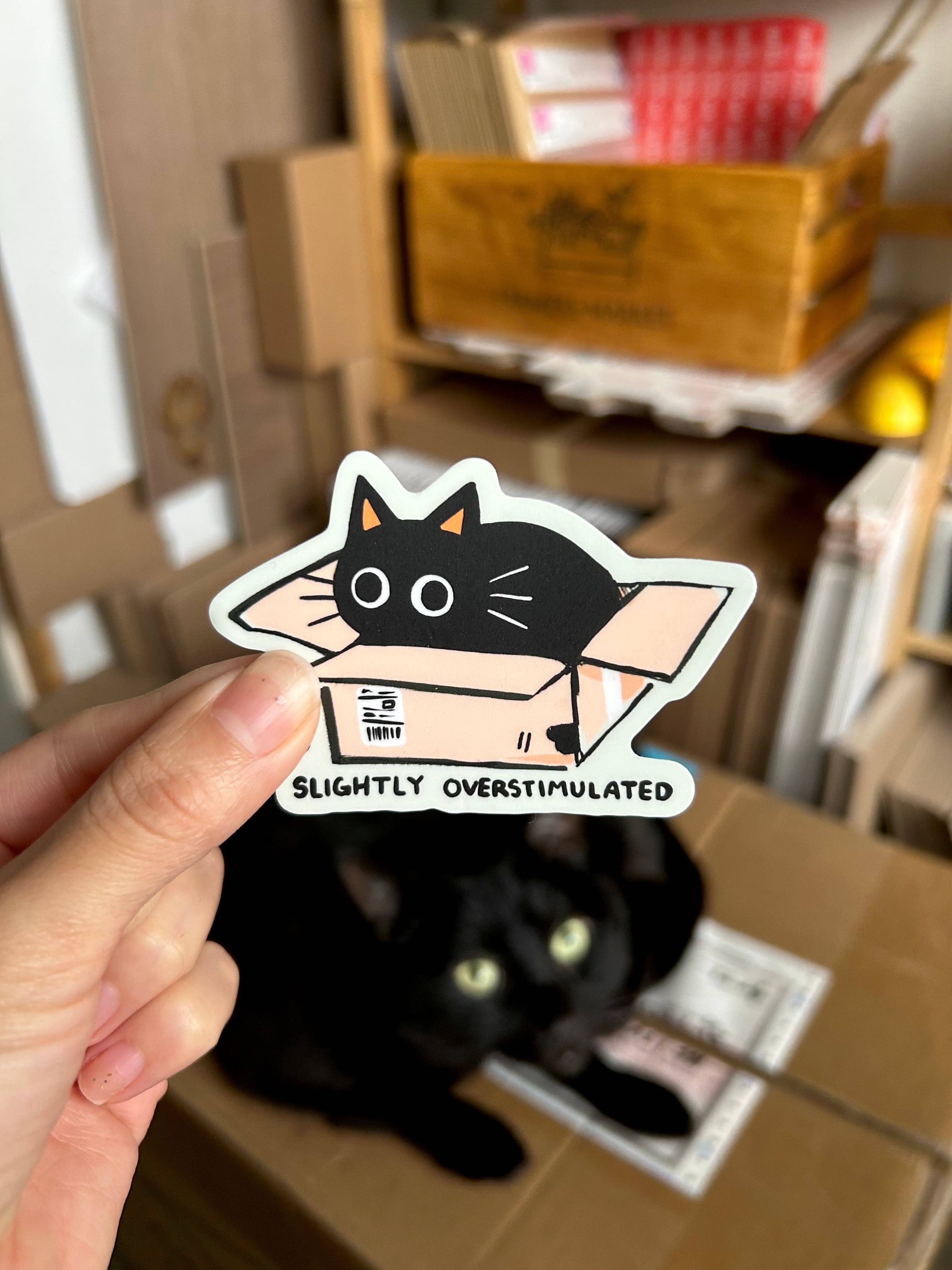 Chocolett - Wholesale Sticker - Slightly Overstimulated Sticker1