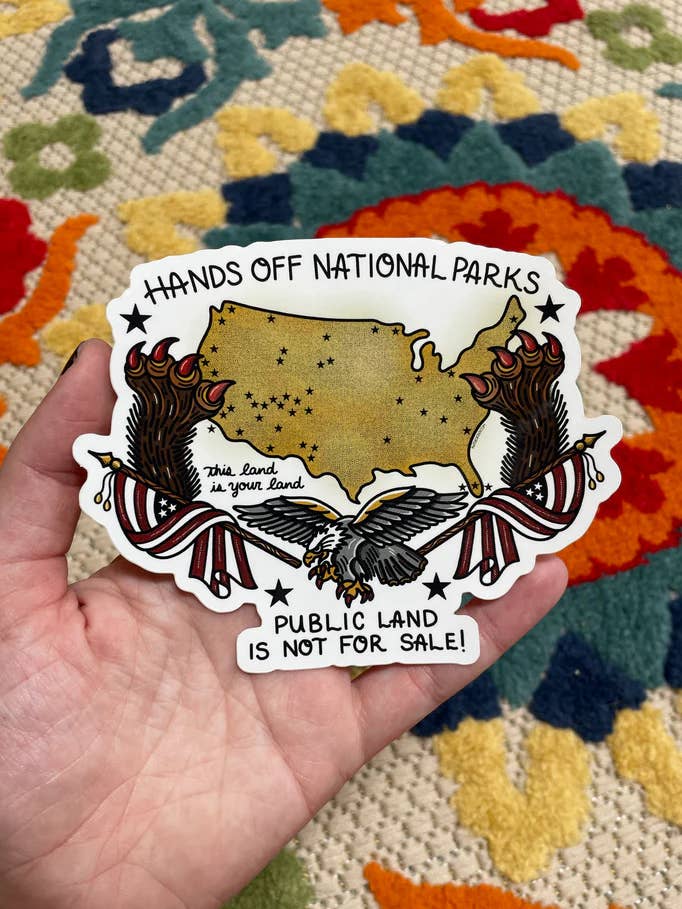 National Parks Sticker for wholesale by KWT Designs