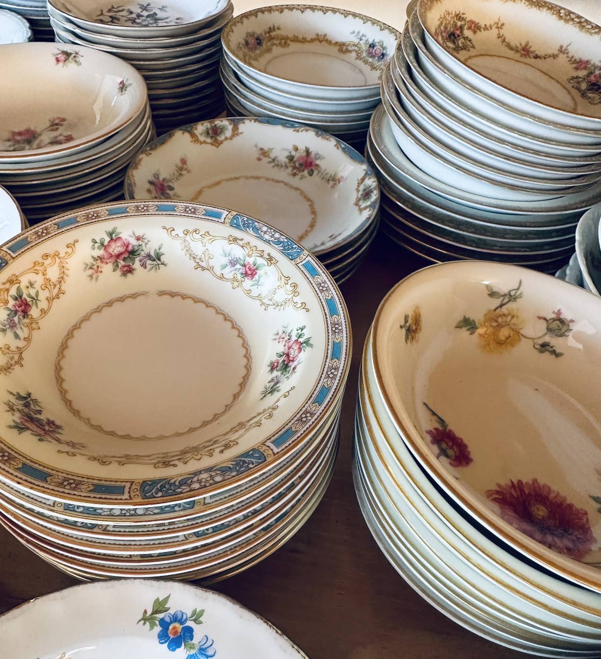 The Delicate Dish - Wholesale Bowl - Vintage Mismatched China Bowls 2