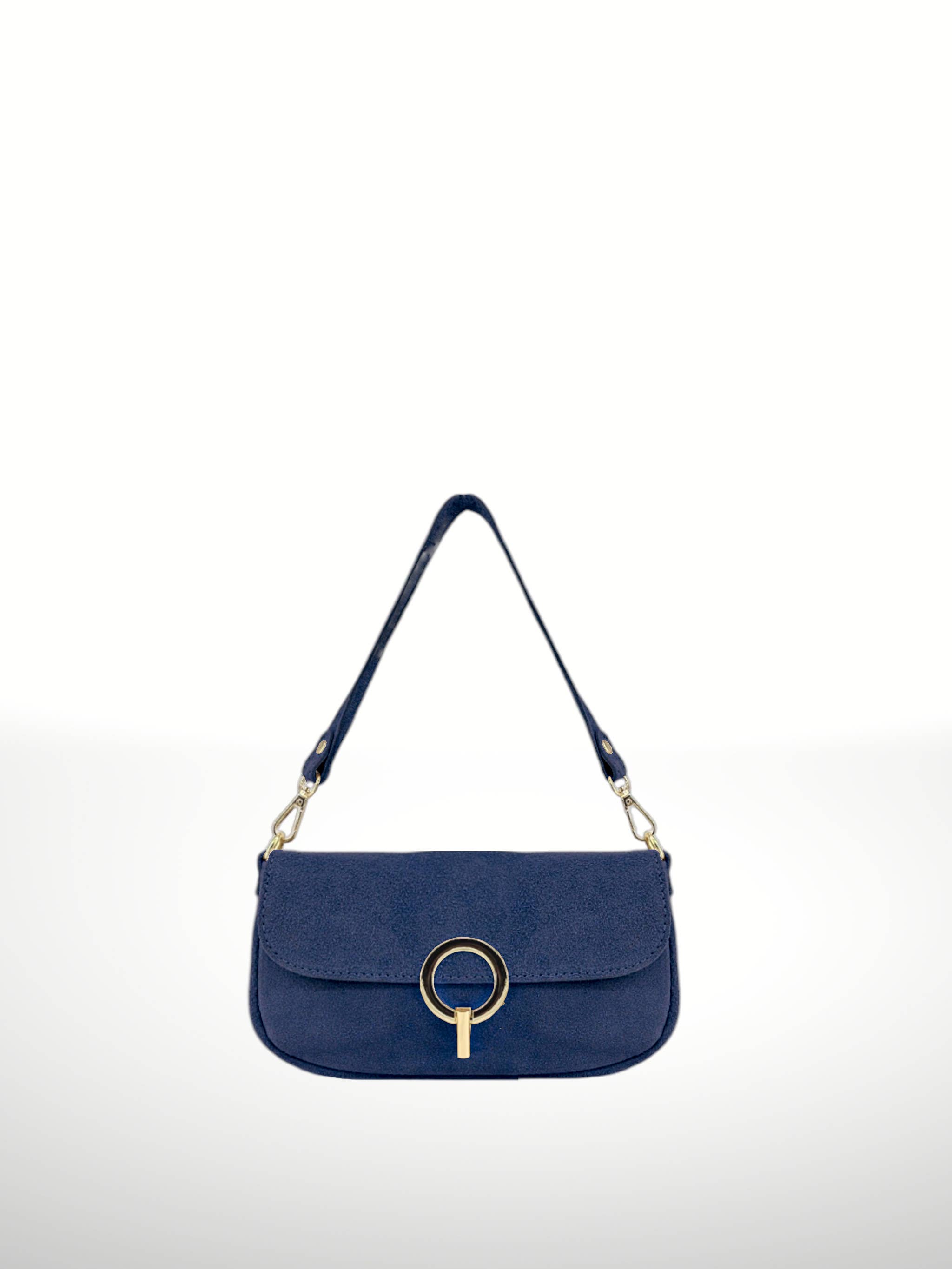 ITALIAN'S LEATHER – Großhandel Schultertasche – Damen – Nuria Lederhandtasche aus Wildleder 2503050