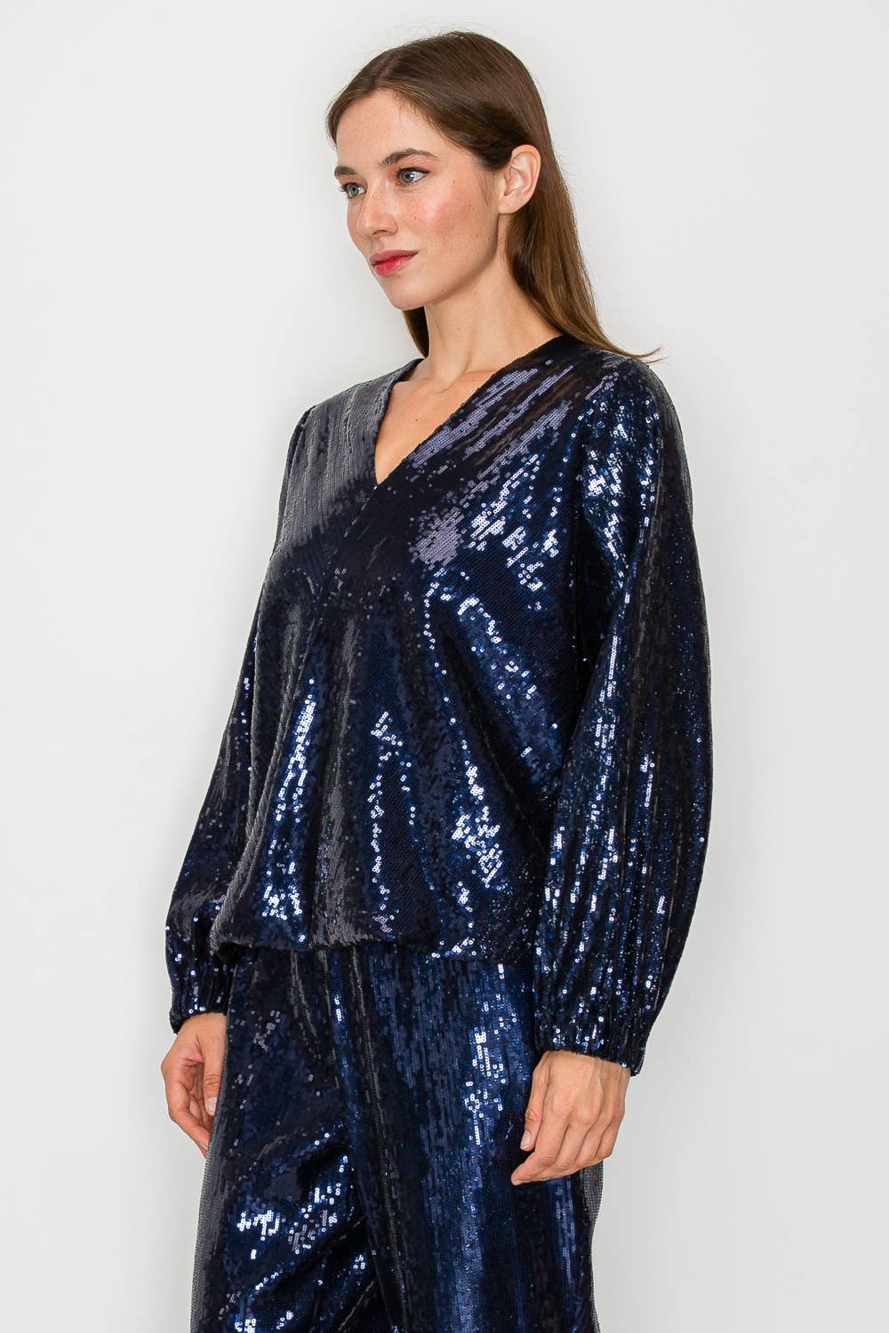 Joh Apparel - Wholesale Blouse - Women's - Jannis Sequin Top11