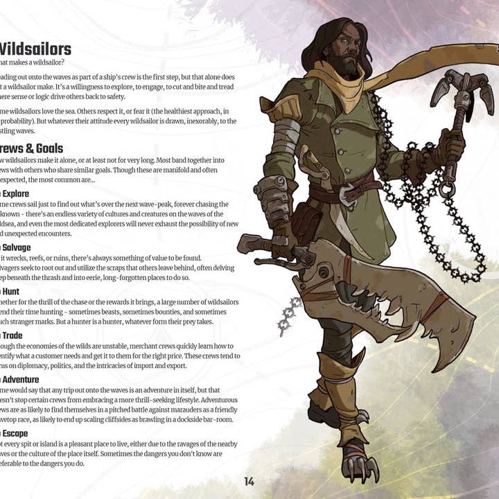 QMDirect - Wholesale Fantasy - The Wildsea: RPG1