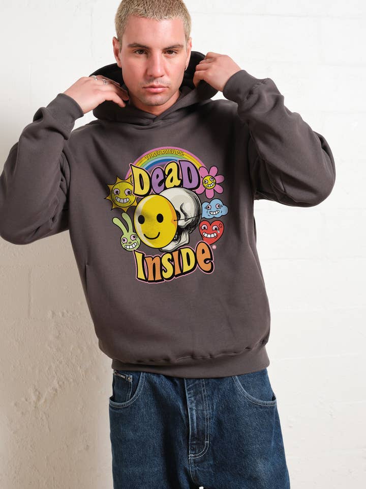 Dead Inside Hoodie for wholesale by Threadheads